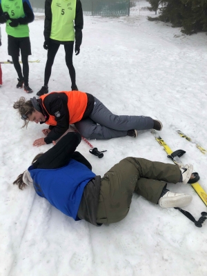 Yssingeaux : des chutes et des fous rires sur la neige pour 4 lycéennes d&#039;Eugénie-Joubert