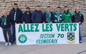 Yssingeaux : les supporters associés de l&#039;ASSE en déplacement à Auxerre