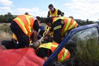 Les pompiers se donnent en spectacle