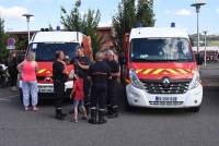 Les pompiers se donnent en spectacle