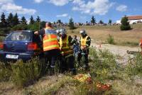 Les pompiers se donnent en spectacle