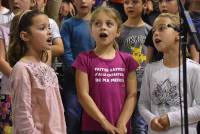 Yssingeaux : les jeunes choristes de l&#039;ESCY, Saint-Front et Lapte à l&#039;unisson