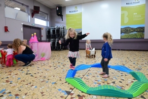 Bas-en-Basset : les enfants de 1 à 4 ans réunis autour des jeux