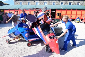 Saint-Front : 23 engins roulants pour le retour des caisses à savons (photos + vidéo)