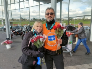 25 000 roses vendues par les motards ce week-end en Haute-Loire