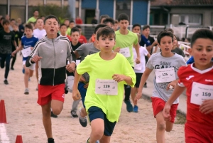 Cross du collège public de Monistrol : les benjamins (6e-5e)