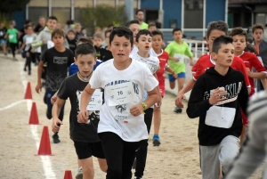 Cross du collège public de Monistrol : les benjamins (6e-5e)