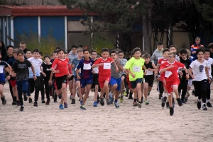 Cross du collège public de Monistrol : les benjamins (6e-5e)