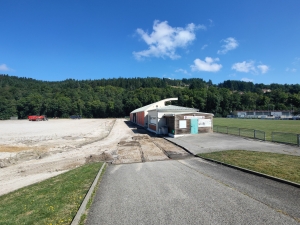 Dunières : coup d&#039;envoi donné pour le chantier du stade synthétique