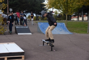 Monistrol-sur-Loire : c&#039;était la fête du skate sur le parvis de la Capitelle