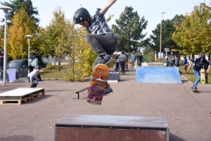 Monistrol-sur-Loire : c&#039;était la fête du skate sur le parvis de la Capitelle