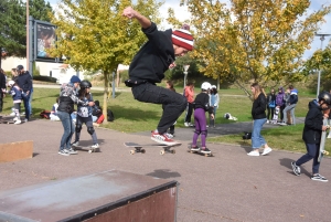 Monistrol-sur-Loire : c&#039;était la fête du skate sur le parvis de la Capitelle