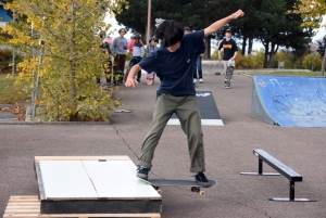 Monistrol-sur-Loire : c&#039;était la fête du skate sur le parvis de la Capitelle