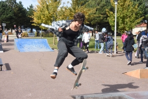 Monistrol-sur-Loire : c&#039;était la fête du skate sur le parvis de la Capitelle