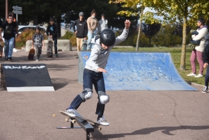 Monistrol-sur-Loire : c&#039;était la fête du skate sur le parvis de la Capitelle