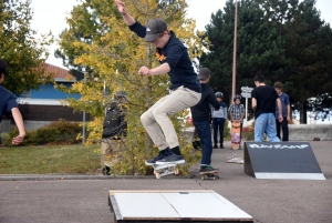 Monistrol-sur-Loire : c&#039;était la fête du skate sur le parvis de la Capitelle