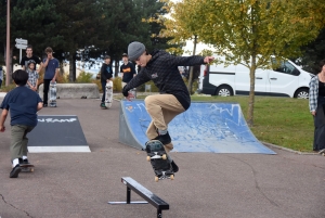 Monistrol-sur-Loire : c&#039;était la fête du skate sur le parvis de la Capitelle