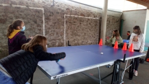 Le jeudi c’est ping-pong à l’école privée de Dunières