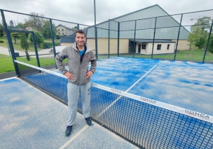 Yssingeaux : trois terrains de tennis et padel livrés à Montbarnier