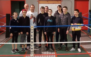 Yssingeaux : dernier entraînement de l&#039;année au Boxing Club des Sucs