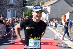 Les Estables : Alexandre Richard tout en haut du Trail du Mézenc