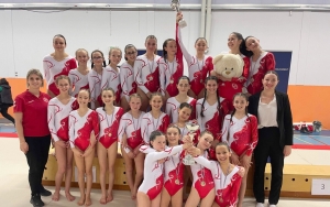 Gymnastique artistique : 250 enfants en compétition par équipe à Sainte-Sigolène