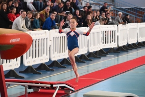 Gymnastique artistique : 250 enfants en compétition par équipe à Sainte-Sigolène