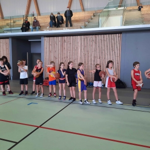 Basket: les U10 et les U11 de la Haute Loire s’entrainent ensemble à Retournac