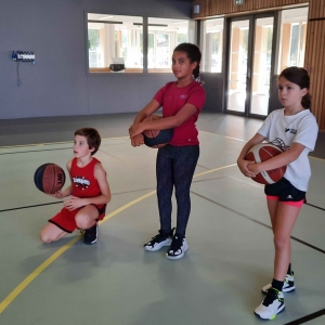 Basket: les U10 et les U11 de la Haute Loire s’entrainent ensemble à Retournac