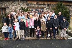 La Séauve-sur-Semène : Marie Barbier fête ses 90 ans avec toute la famille réunie