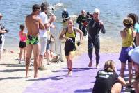 Triathlon des Sucs : la natation, le cyclisme et la course à pied en photos