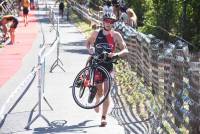 Triathlon des Sucs : la natation, le cyclisme et la course à pied en photos