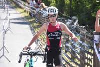 Triathlon des Sucs : la natation, le cyclisme et la course à pied en photos