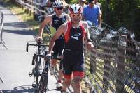 Triathlon des Sucs : la natation, le cyclisme et la course à pied en photos