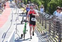 Triathlon des Sucs : la natation, le cyclisme et la course à pied en photos