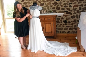 Lapte : Johanna Pandraud crée sa première collection de robes de mariée