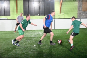 Un terrain de soccer indoor créé... à Riotord