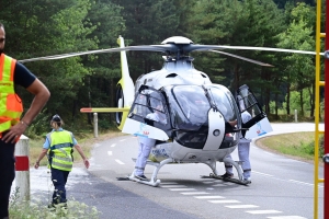 Une voiture plonge dans le ravin entre Bas-en-Basset et Aurec-sur-Loire : le conducteur héliporté