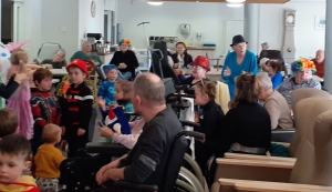 Saint-Pal-de-Chalencon : un carnaval intergénérationnel à l&#039;Ehpad