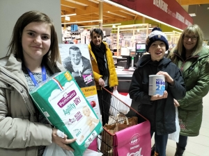 Sainte-Sigolène : des collégiens fidèles aux Restos du coeur