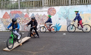 Bas-en-Basset : objectif savoir rouler à vélo pour les écoliers de Louise-Michel