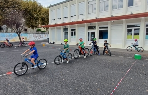 Bas-en-Basset : objectif savoir rouler à vélo pour les écoliers de Louise-Michel