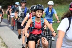 Monistrol-sur-Loire : 35 lycéens commencent l&#039;année avec un Run and Bike jusqu&#039;à Lavalette