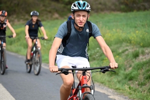 Monistrol-sur-Loire : 35 lycéens commencent l&#039;année avec un Run and Bike jusqu&#039;à Lavalette