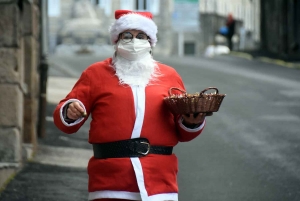 Montfaucon-en-Velay : l&#039;animation est dans la rue avant le réveillon de Noël