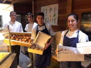 Saint-Bonnet-le-Froid : la Maison Marcon offre des &quot;douceurs&quot; au personnel soignant