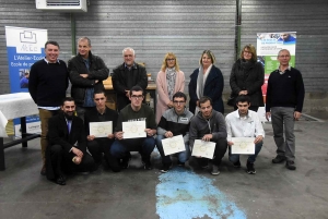 Monistrol-sur-Loire : la première promotion de l&#039;atelier-école ressort grandie