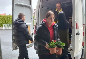 Sainte-Sigolène : ils ont vendu des fleurs pour les sinistrés des séismes en Turquie et Syrie