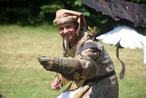 Yssingeaux : une présentation de rapaces aux jeunes du centre de loisirs