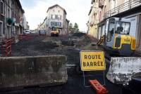 Yssingeaux : les travaux de l&#039;avenue de la Marne sont dans les temps